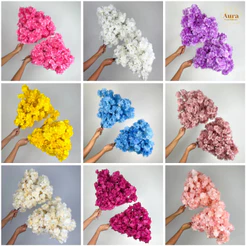 Kit 15 a 50 Flores de Cerejeira 45cm Flor Artificial Decoração Casa Arranjo Festa Casamento - A-520