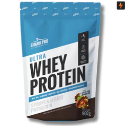 Ultra Whey Protein Refil 907g Proteína Concentrada Shark Pro