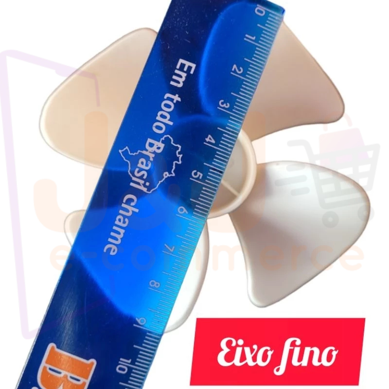 Kit até 05 unid. - Hélice do ventilador para Microondas em Oferta na Shopee