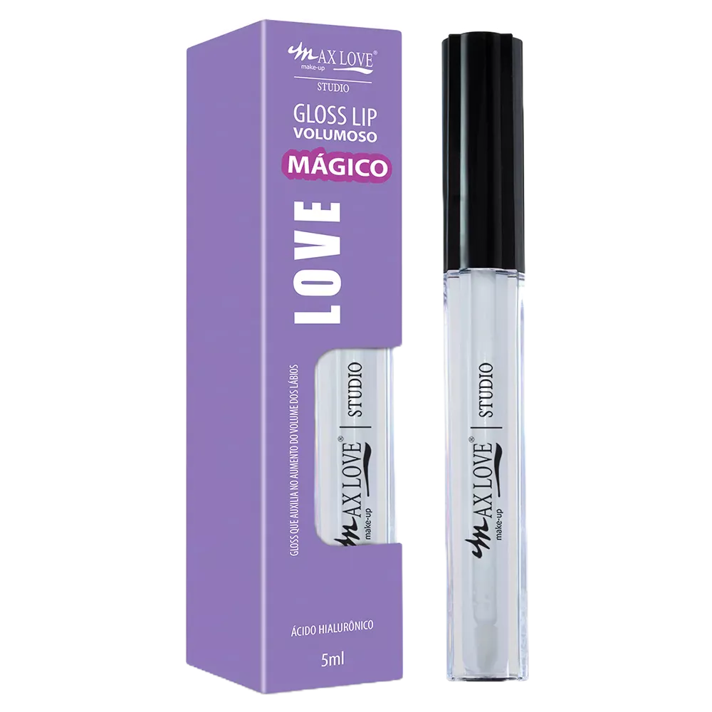 kit com 2 Gloss Lip Volumoso Mágico Love Max Love