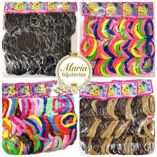KiT 72/216 elástico de cabelo xuxinha de cabelo chuchinha de cabelo rabico cabelo buchinha de cabelo
