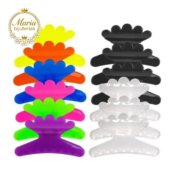 Kit 12 Piranhas Salão para Cabelo Coloridas em Oferta na Shopee