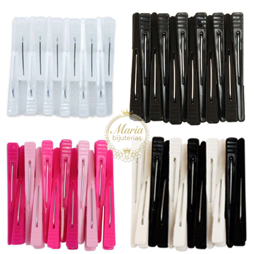 Kit piranha presilha de cabelo bico de Pato Prendedor para cabelo Salão de Beleza em Oferta na Shopee