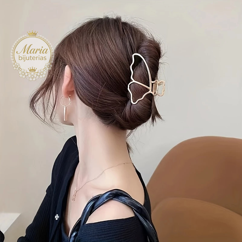 KIT 3 peças Piranhas  P média Dourada de metal vários modelos blogueira !!