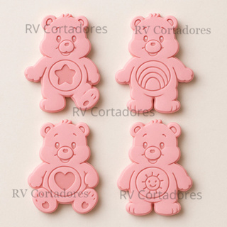 Cortadores Ursinhos Carinhosos - Amor - Pasta Americana molde Biscuit Marcador Biscoito em Oferta na Shopee