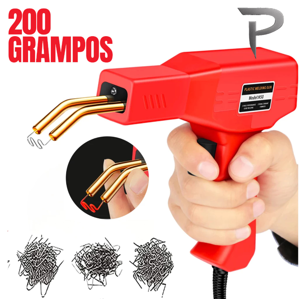 Pistola Solda Plástico Para-choque Farol Carro Grampo 110V~220v Entrega rápida em Oferta na Shopee