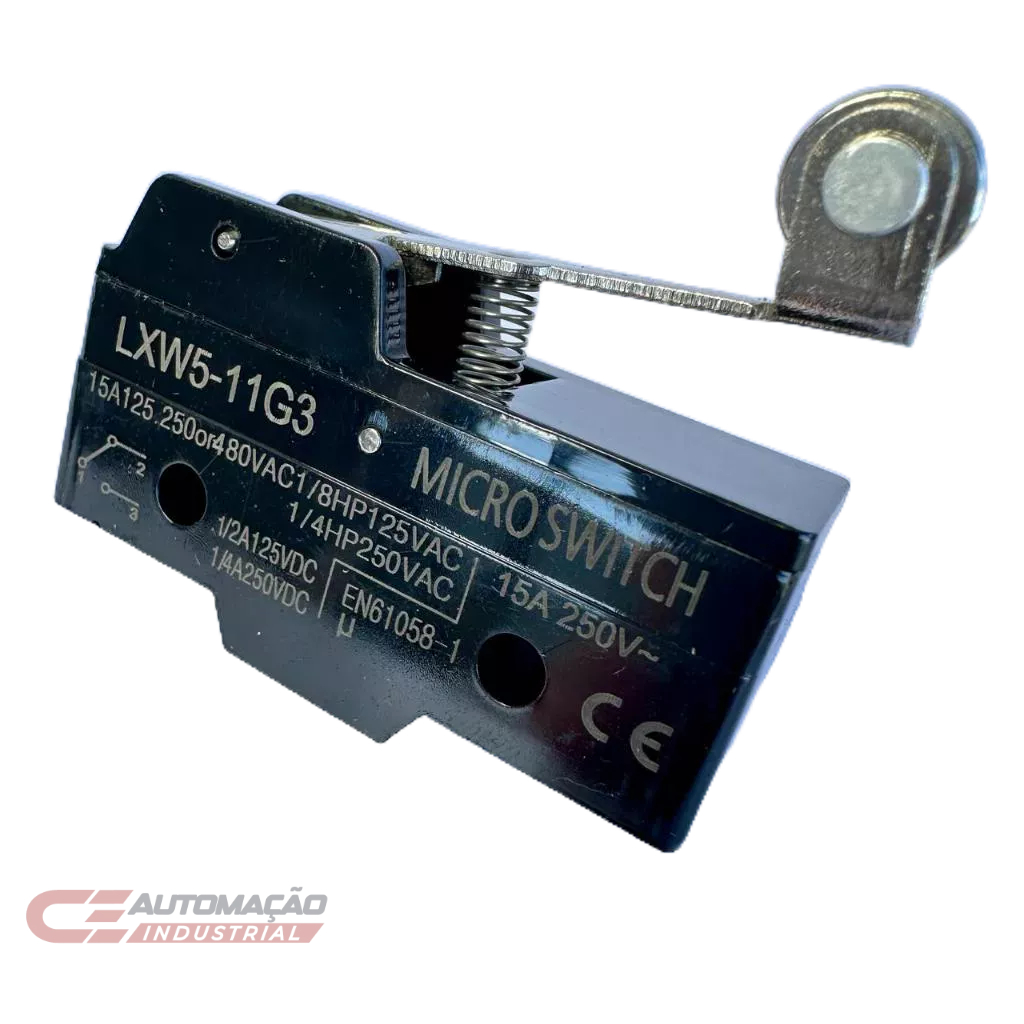 Chave Fim de Curso Alavanca / Roldana / Pino - Micro Z15GW2