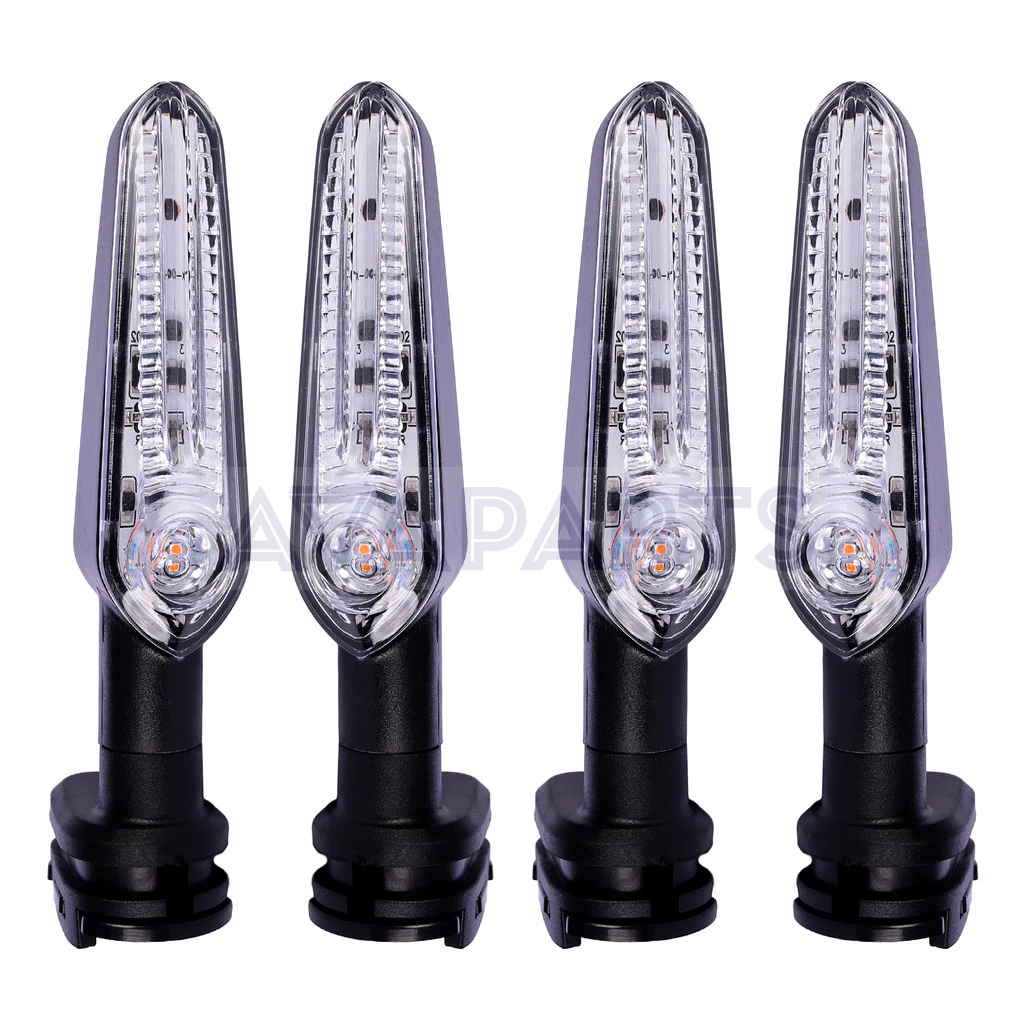 Kit 4 Pisca Led MT03/ MT07/ MT09/ Fazer/ Factor/ Crosser 150 / FZ15/ FZ25 / XJ6