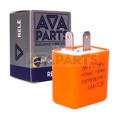 Relê Pisca Seta Led 12v Com Regulagem 2 Pinos Universal Motos