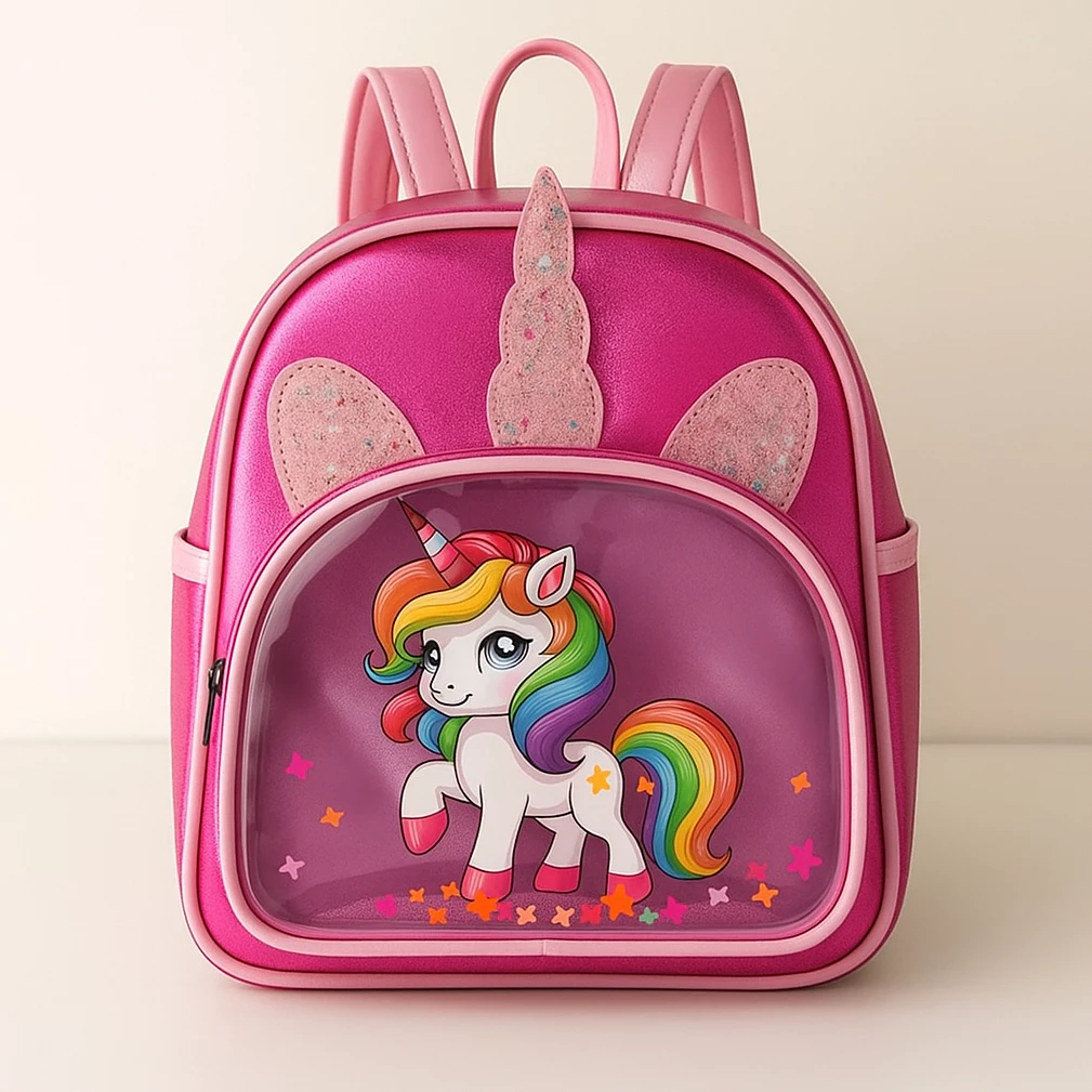 Mochila menina unicornio Infantil  para passeio , creche , caminhada , pressente em Oferta na Shopee