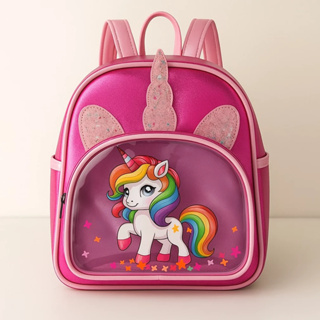 Mochila menina unicornio Infantil  para passeio , creche , caminhada , pressente em Oferta na Shopee