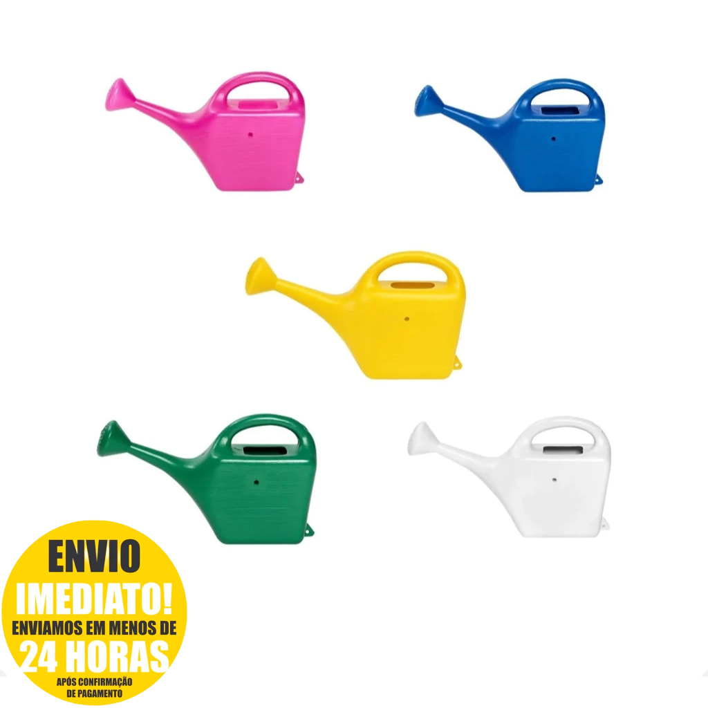 Regador Plantas Chuveirinho Jardim 1 Litro Horta De Plástico