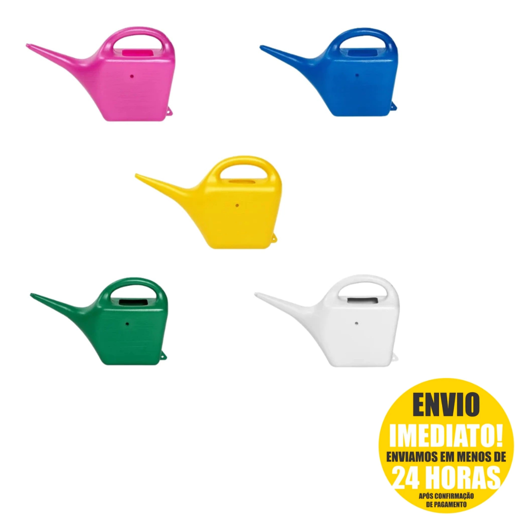 Regador de Plantas Bico Para Jardim 1 Litro Jardinagem Horta