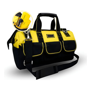 Bolsa de Ferramentas Profissional – Lona Reforçada, Portátil, Multiuso para Eletricista e Manutenção em Oferta na Shopee