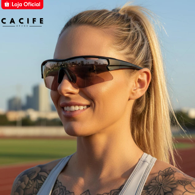 Óculos de Sol Speed Esportivo Baixa Pace Premium Ciclismo Tendencia Corrida Bike uv400 Unissex em Oferta na Shopee