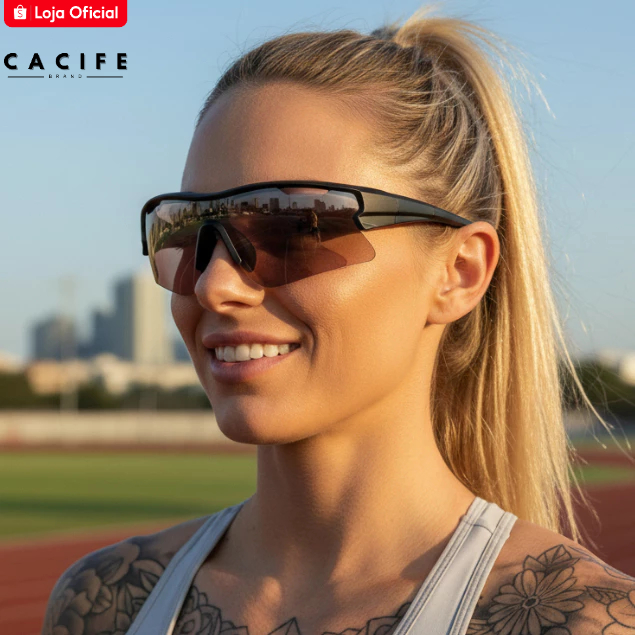 Óculos de Sol Esportivo Premium Baixa Pace Corrida Bike Tendencia Fitness uv400 Masculino Feminino em Oferta na Shopee