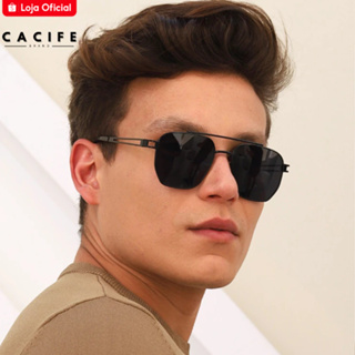Oculos de Sol Aviador Quadrado Premium Preto Classico Elegante Tendencia uv400 Masculino Feminino em Oferta na Shopee