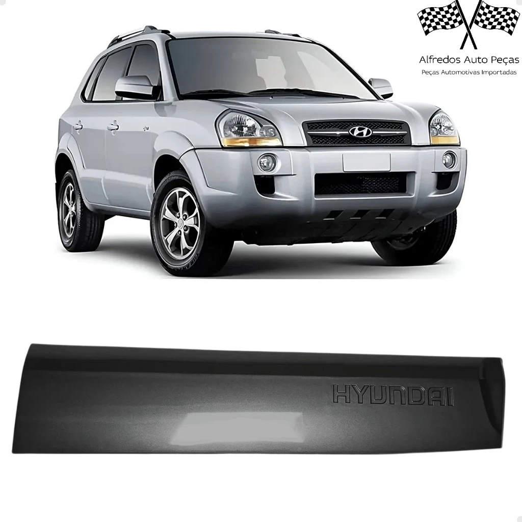 Friso Moldura Porta Dianteira Tucson 2005 06 07 08 09 10 11 12 13 14 15 2016 Não Colável 877222E000