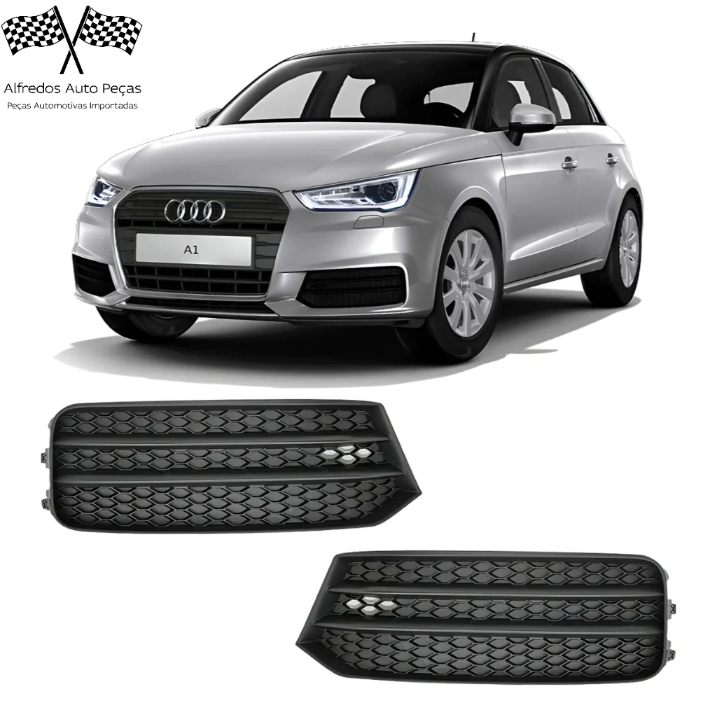 Par Grade Milha Parachoque Frontal Audi A1 Sportback Attraction 2016 2017 2018 8xa807681B 8xa807682B