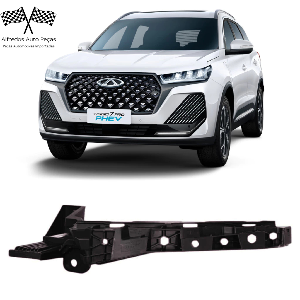 Guia Suporte Parachoque Dianteiro Tiggo 7 Pro Phev 2024 2025 Esquerdo Motorista 602003518AA