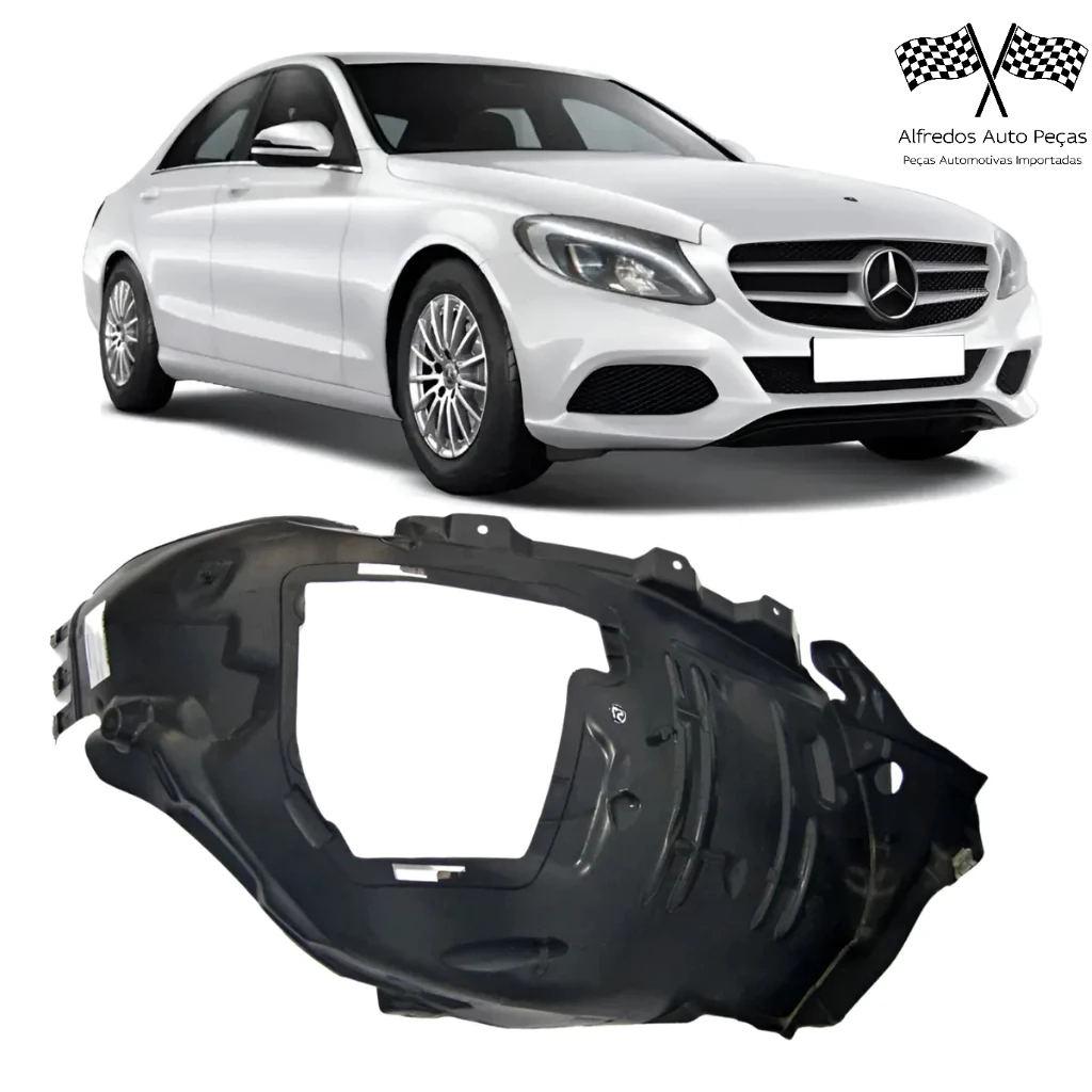 Parabarro Frontal Dianteiro Mercedes C180 C200 C250 2016 2017 2018 Direito Passageiro A2056903301