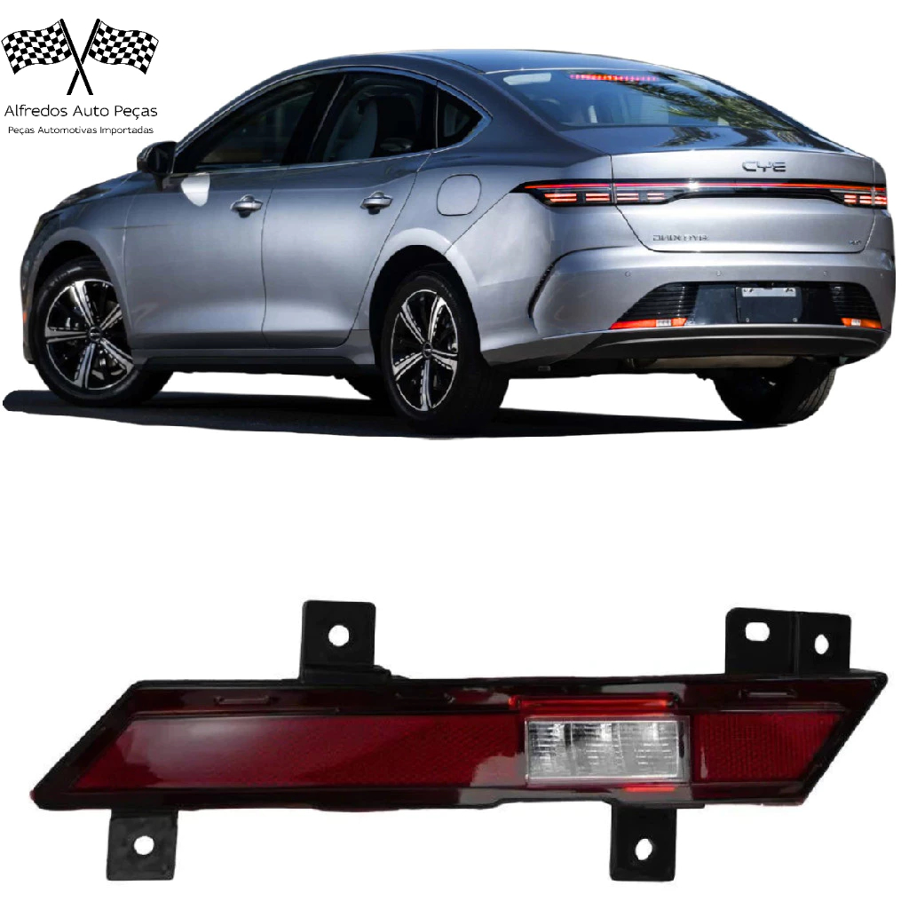 Refletor Lanterna Olho de Gato Traseiro Byd King 2024 2025 2026 2027 Esquerdo Motorista