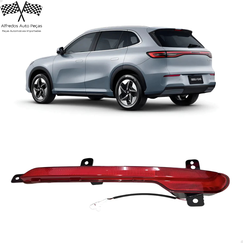 Refletor Lanterna Led Traseiro Geely Ex5 2025 2026 6607132860 Esquerdo Motorista Vermelho