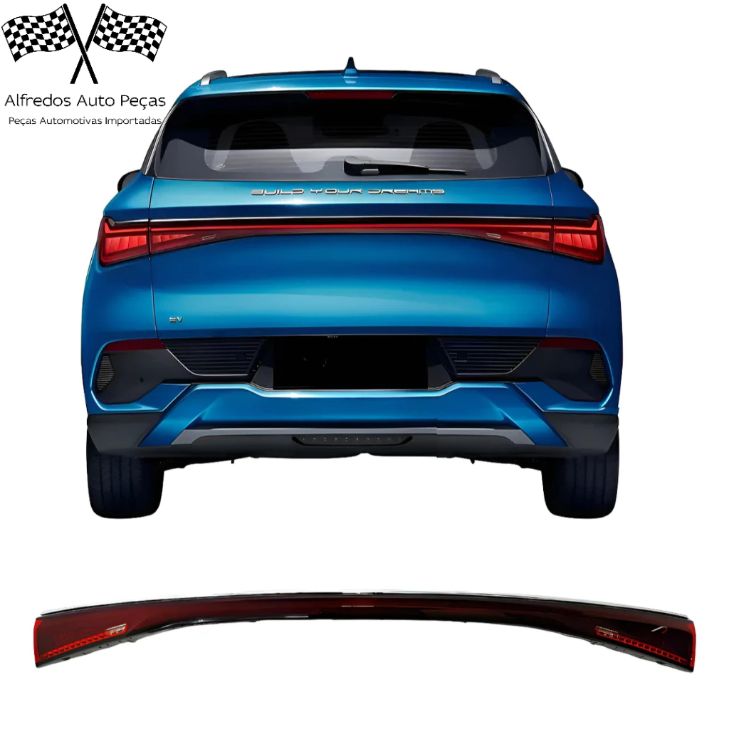 Lanterna Led Central Tampa Traseira Byd Yuan Plus 2023 2024 2025 2026 Vermelho SC2E4107300