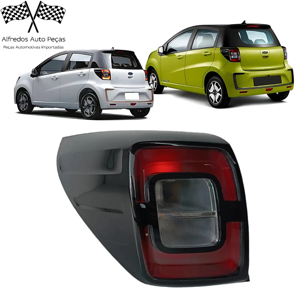 Lanterna Led Traseira Jac E-js1 2022 2023 2024 2025 Esquerdo Motorista Vermelho 4133100X0070