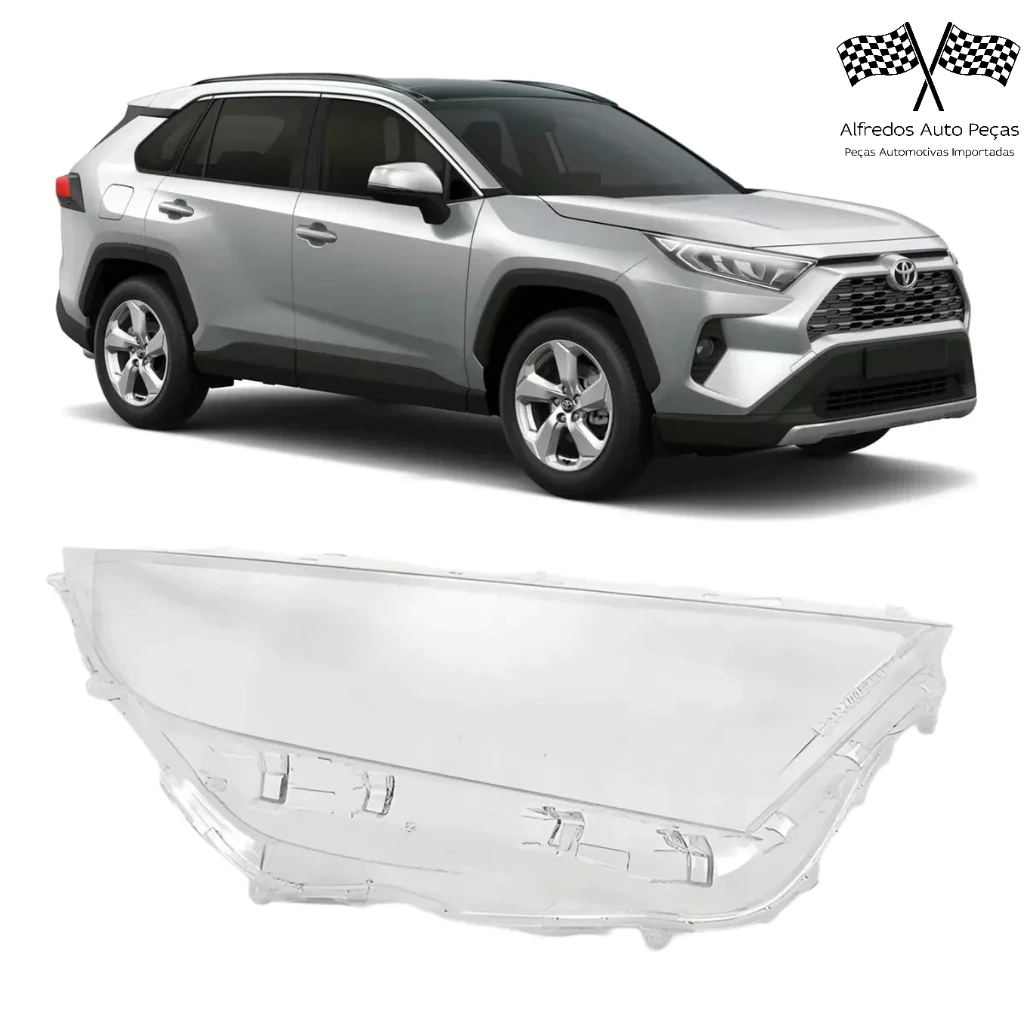 Lente De Farol Dianteiro Toyota Rav4 2019 2020 2021 2022 Direito Passageiro 8118542E10
