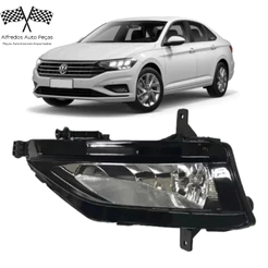 Farol De Milha Dianteiro Jetta R-Line 2018 2019 2020 Lado Esquerdo Motorista