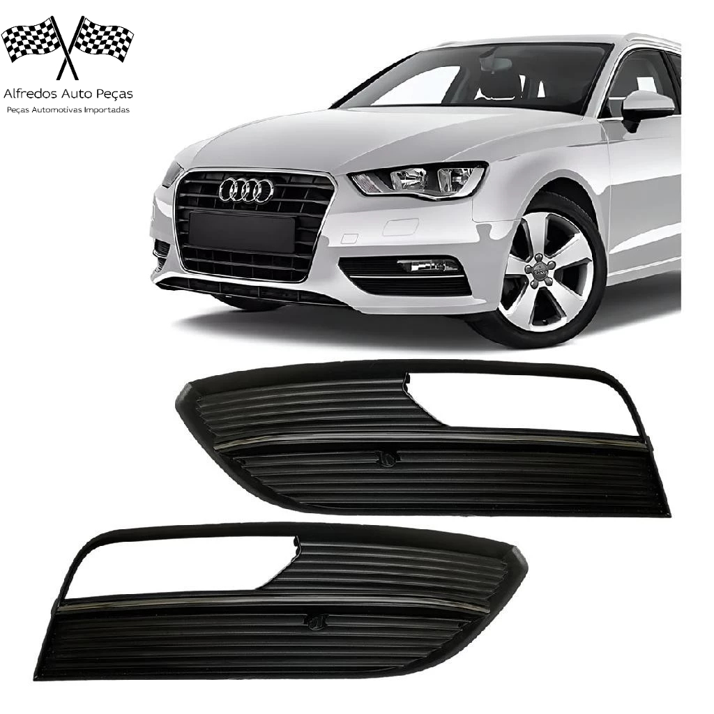 Par Grade Farol Milha Audi A3 Hatch 1.8 Tfsi 2013 2014 2015 2016 8V3807682A9B9 8V3807682A