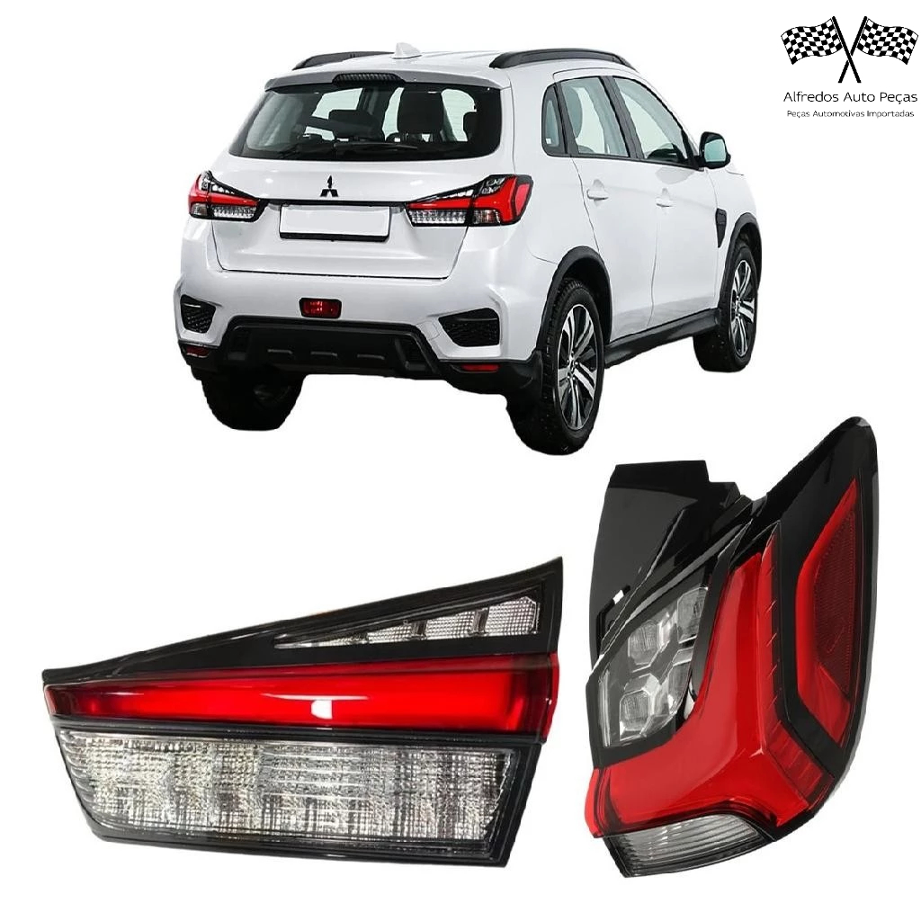 Lanterna Tampa Canto Outlander Sport 2020 2021 2022 Lado Direto Passageiro