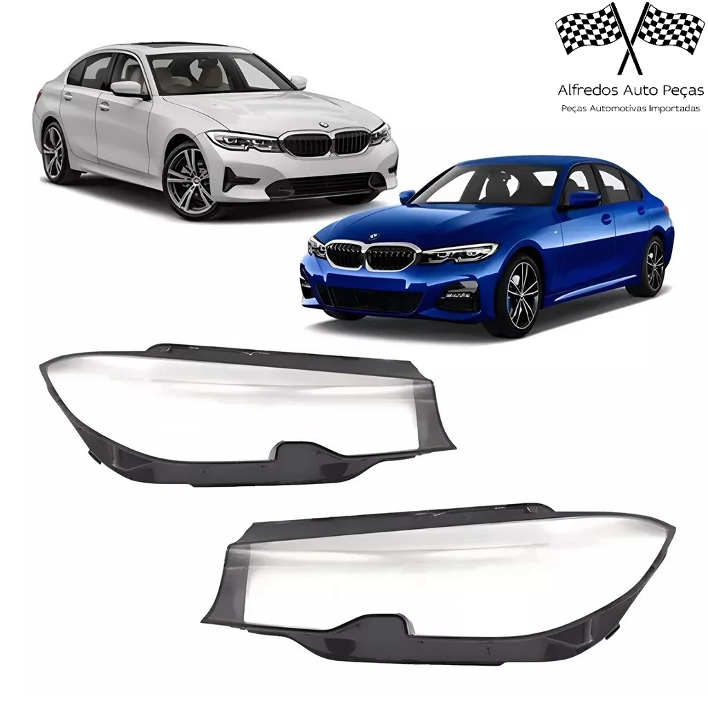 Lente Farol Bmw Serie 3 320i 330i 330e 2019 2020 2021 2022 Novo