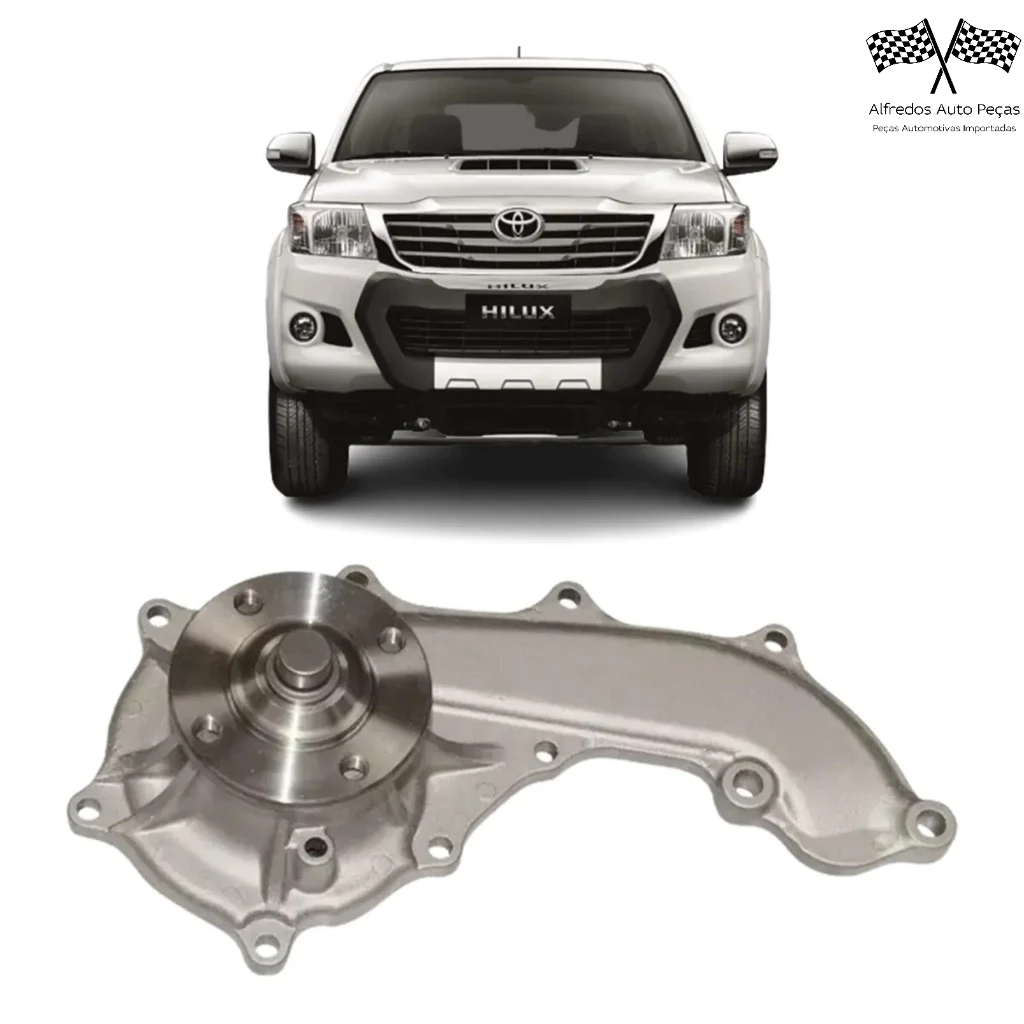 Bomba D'água Toyota Hilux SW4 2.7 16v Flex 2012 2013 2014 2015 2016 2017 NOVO