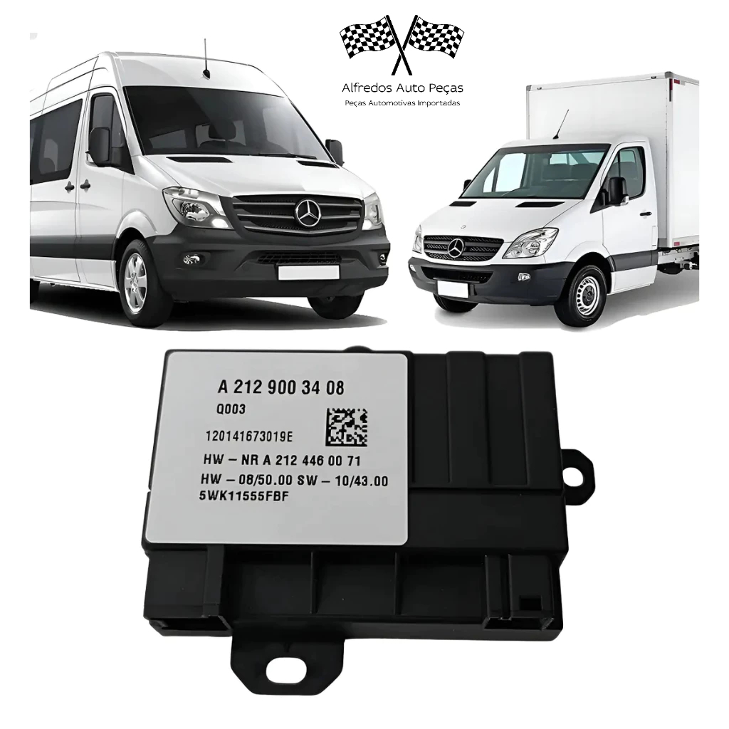 Modulo Controle Bomba Combustível Mb Sprinter 2012 2013 14 15 16 17 18 2019 A0009003101 0009003101