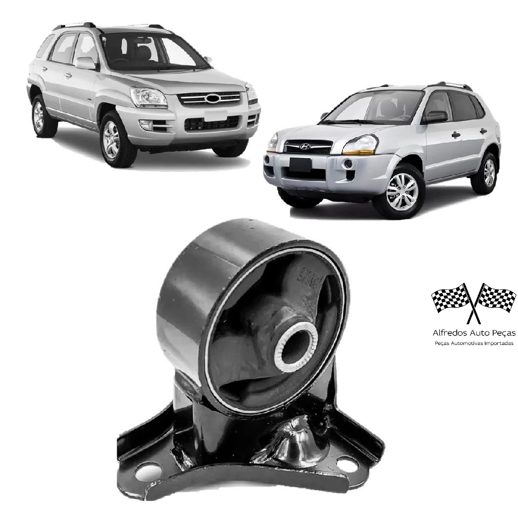 Coxim Motor Frontal Tucson Sportage 2004 2005 2006 2007 2008 2009 2010 2011 2012