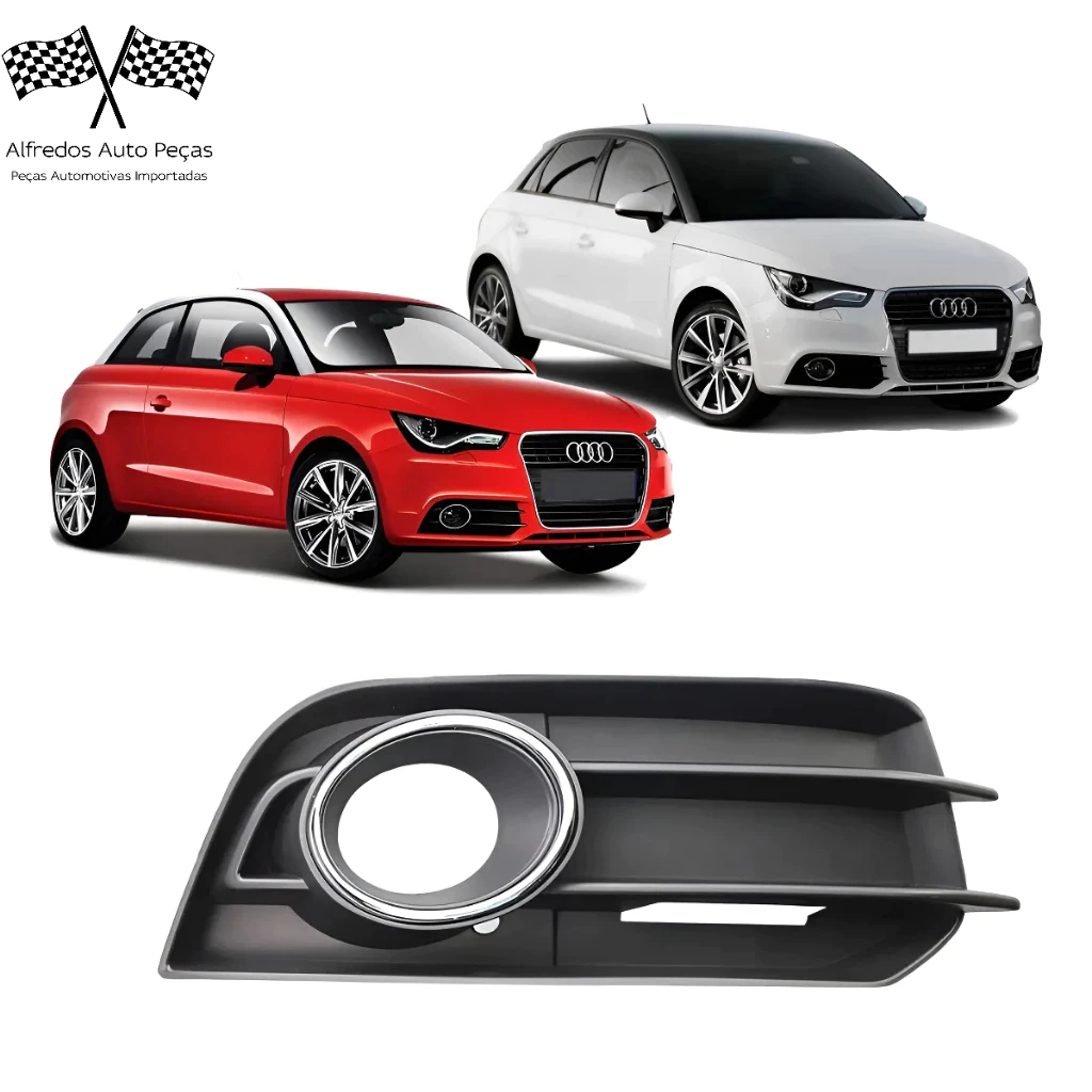 Grade Moldura Milha Audi A1 2011 2012 2013 2014 Lado Direito Novo