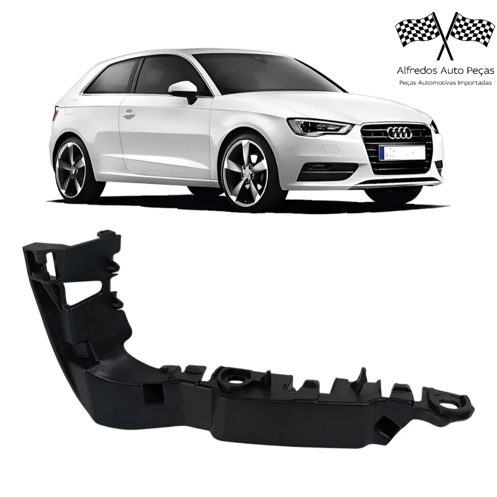 Guia Suporte Parachoque Dianteiro Audi A3 S3 2013 2014 2015 2016 Direito Passageiro 8V3807184A