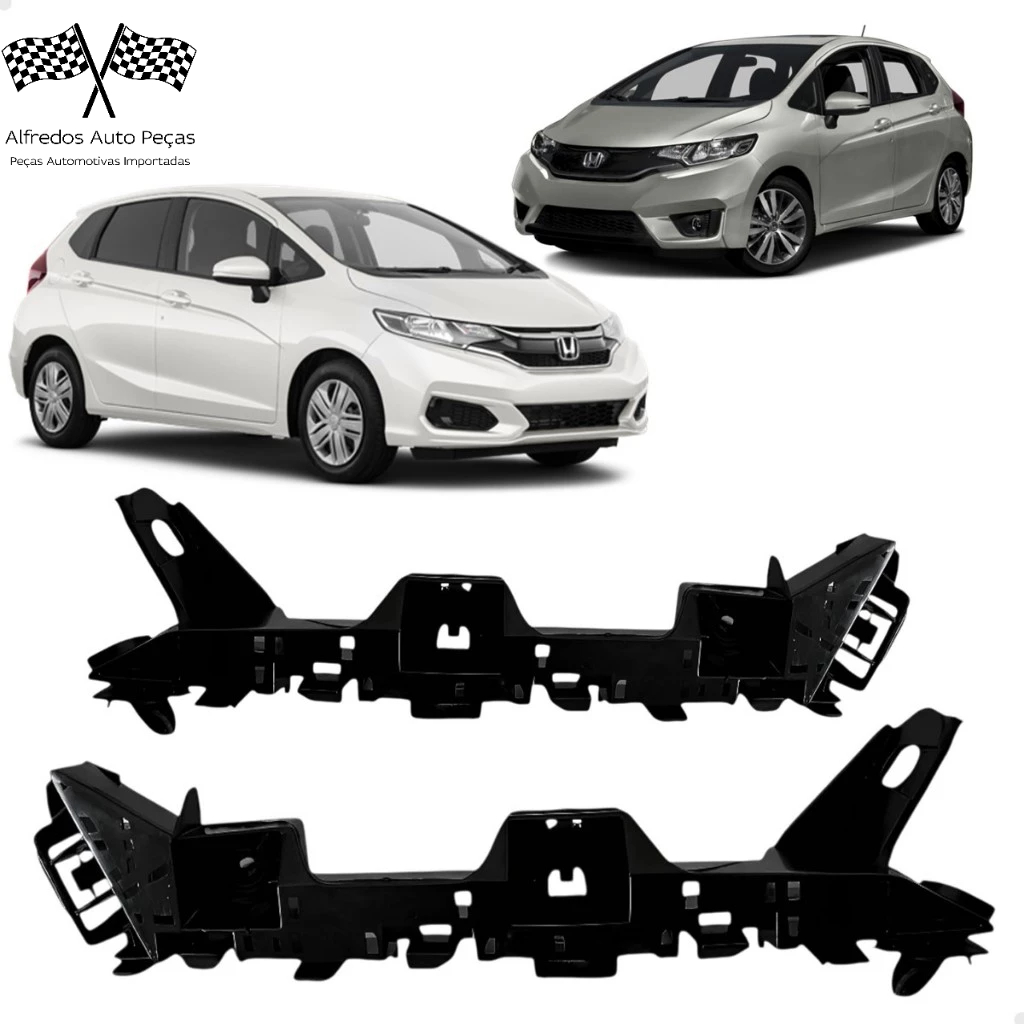Guia Suporte do Parachoque Dianteiro Fit 2015 2016 2017 2018 2019 2020 2021 71193T5A000