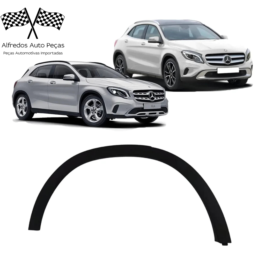 Friso Alargador Paralama Traseiro Mercedes Gla200 250 2015 2016 2017 2018 2019 2020 Direito