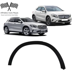 Friso Alargador Paralama Traseiro Mercedes Gla200 250 2015 2016 2017 2018 2019 2020 Direito