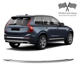 Friso Acabamento Central Traseiro Volvo Xc90 2020 21 2022 2023 2024 Cromado