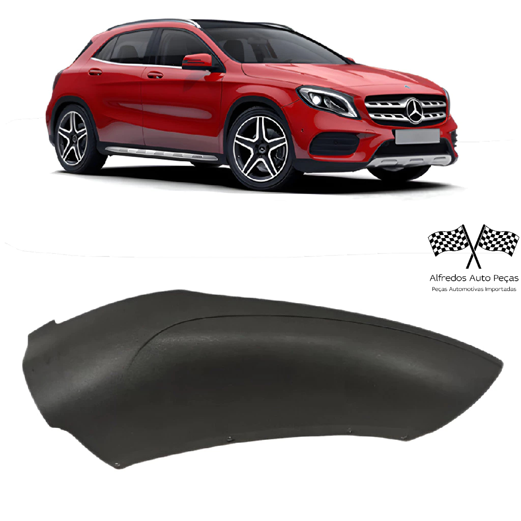 Moldura Inferior Acabamento Parachoque Dianteiro GLA 250 GLA 45 Amg 2018 2019 2020 Lado Direito