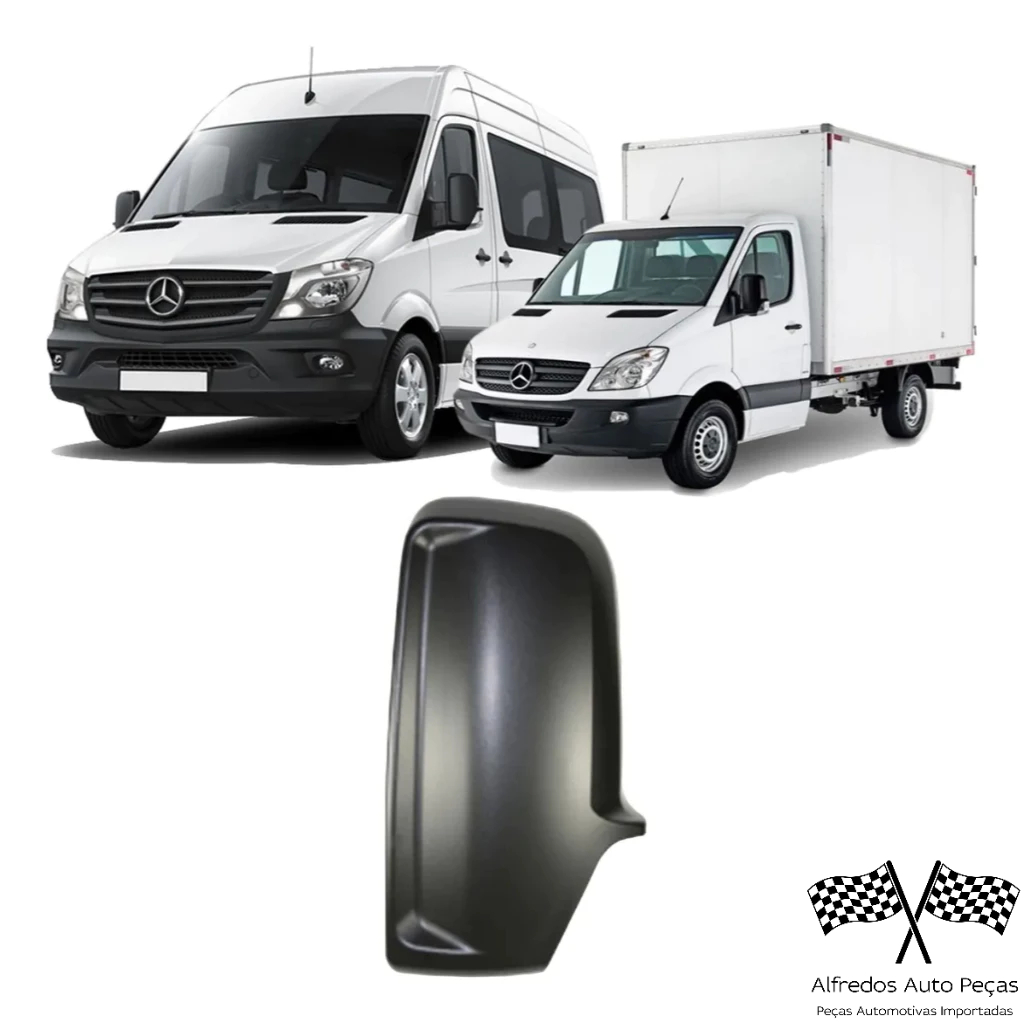 Capa Retrovisor Esquerdo Sprinter 2012 2013 2014 2015 2016 2017 2018 2019