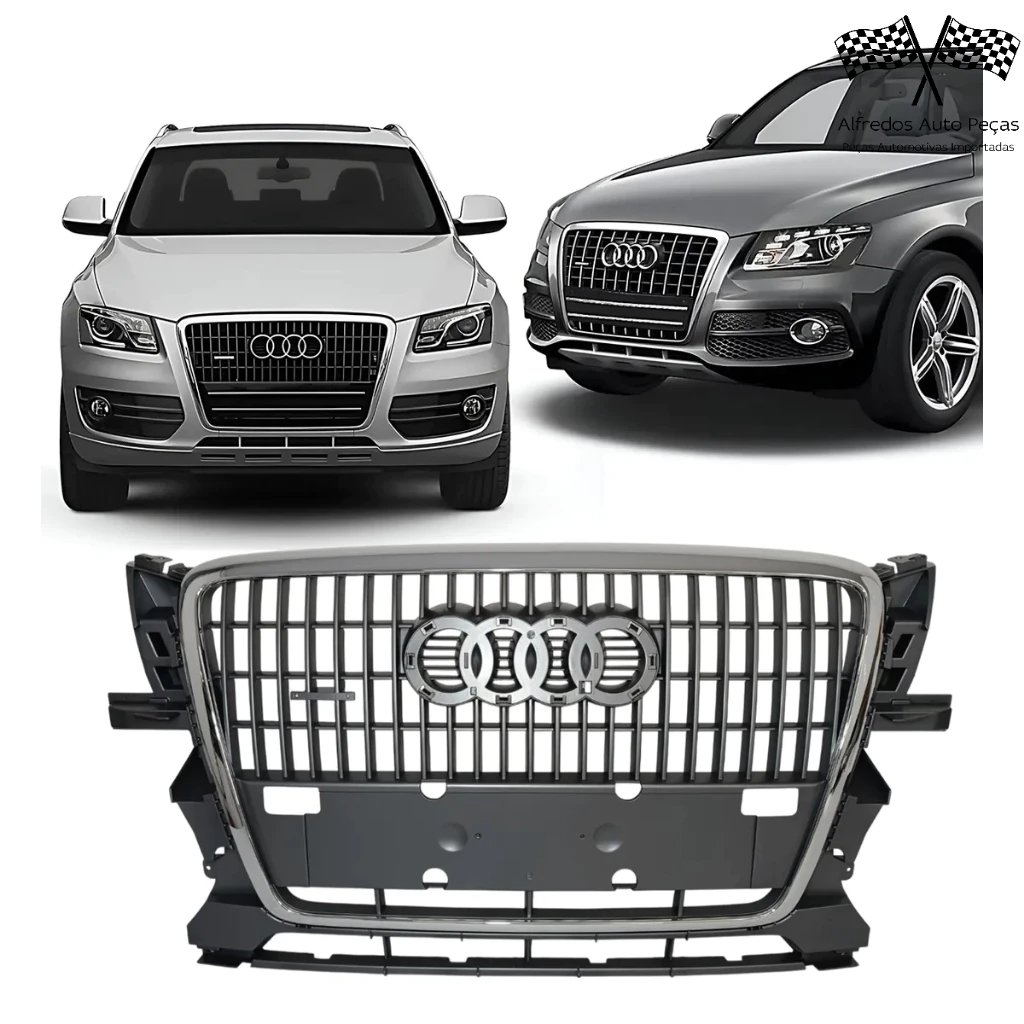 Grade Dianteira Friso Cromado Audi Q5 2009 2010 2011 2012 8R0853651