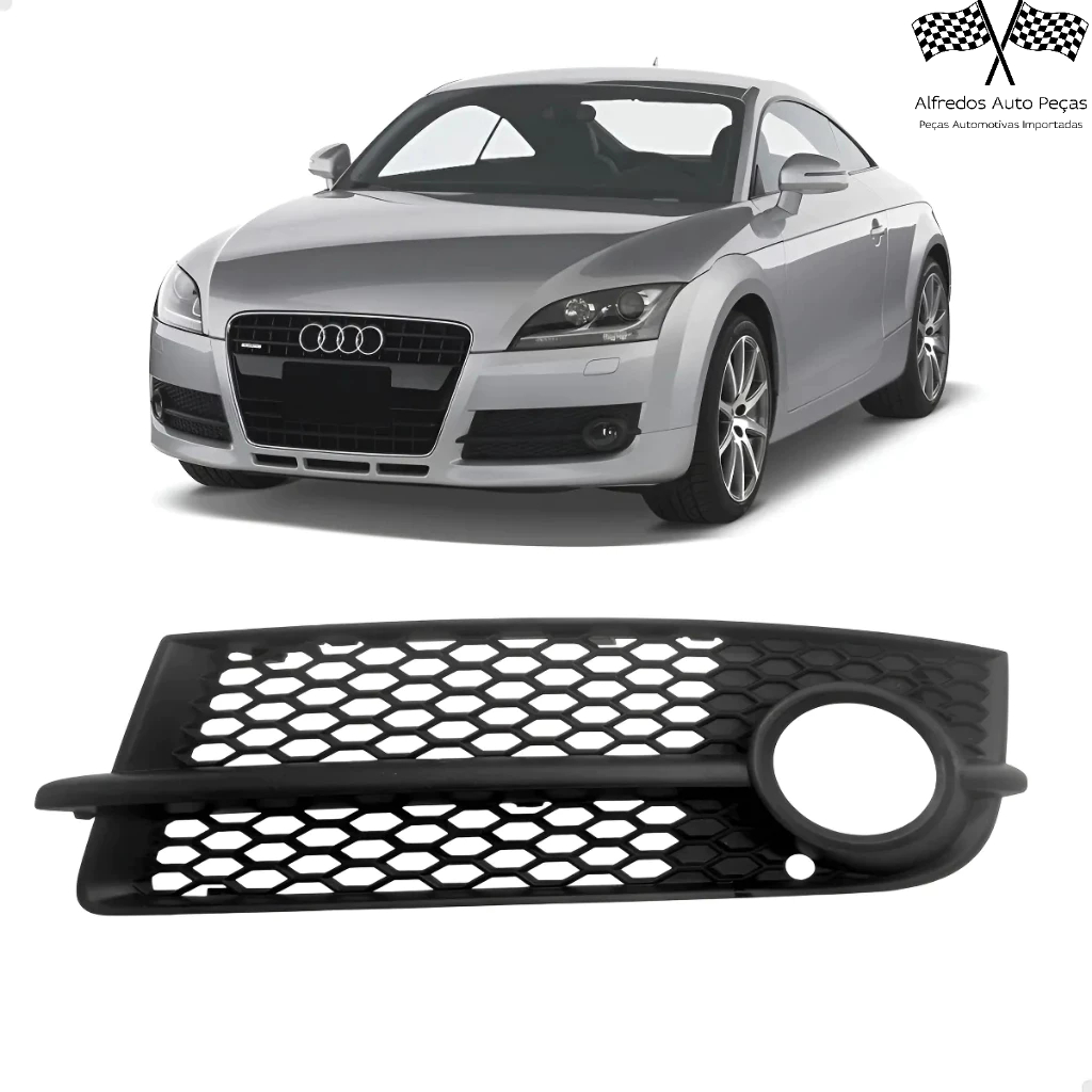 Grade Farol Milha Parachoque Frontal Motorista Audi Tt 2007 08 09 2010 Esquerdo Motorista 8J0807681