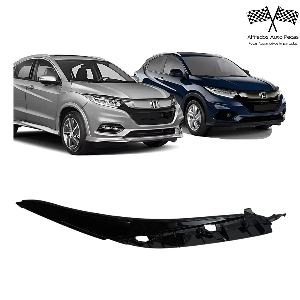 Friso Suporte Do Farol Dianteiro Honda Hrv 2019 2020 2021 Lado Direito Passageiro Novo