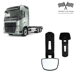 Espelho Retrovisor Auxiliar Cabine Frontal Volvo Fh Fm 14 De 2016 2017 2018 2019 84004927