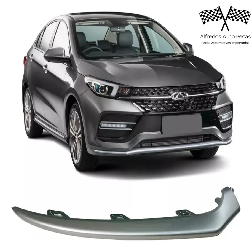 Friso Parachoque Dianteiro Chery Arrizo 6 2021 2022 J60-2803545FL Passageiro